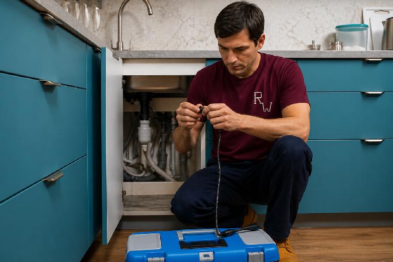 Residential plumbing services for homes including pipe repair, installation, and maintenance